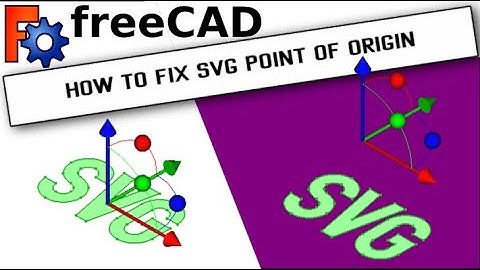 FreeCAD: Geïmporteerd SVG-rotatiepunt/transformatiepunt herstellen