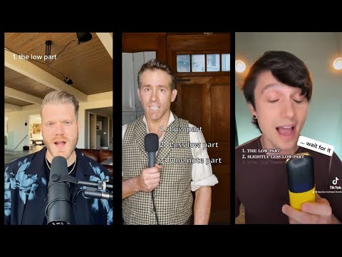 Grace Kelly TikTok  (challenge compilation) Ryan Reynolds sings