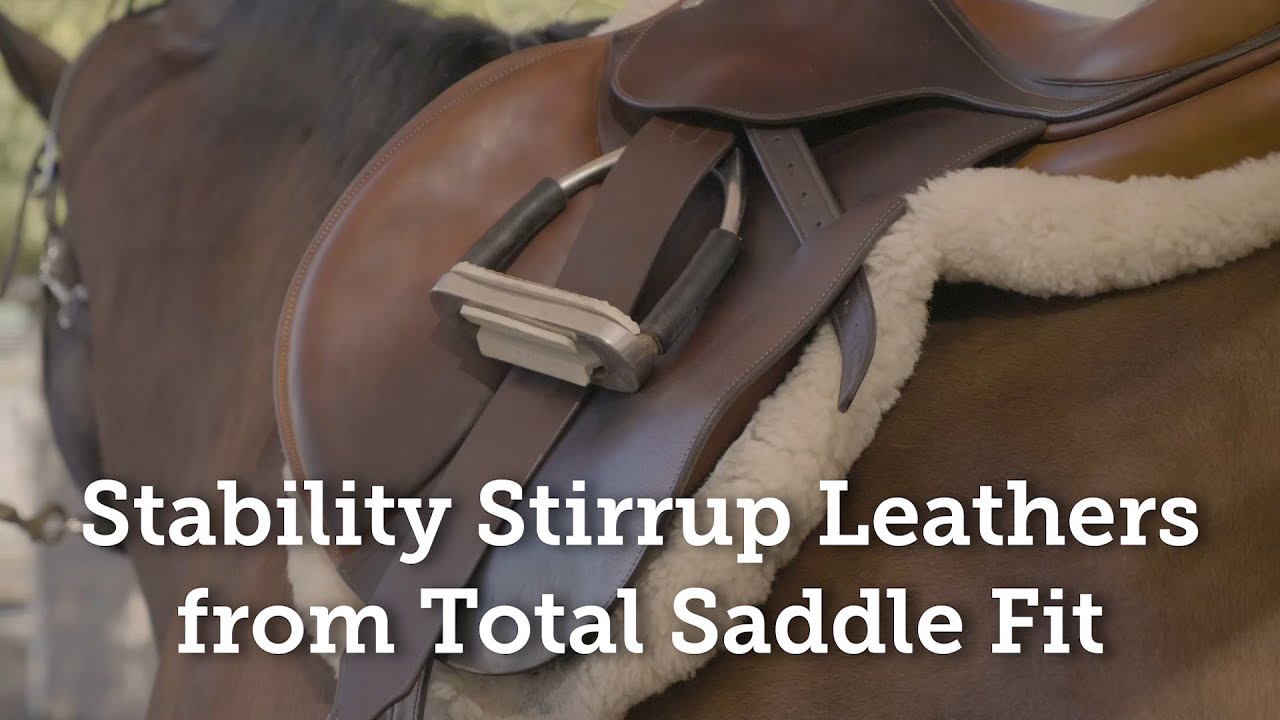 Total Saddle Fit Stability Stirrup Leathers