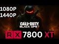 Call of Duty Black Ops 7 RX 7800 XT 1080P | 1440P All Settings Tested