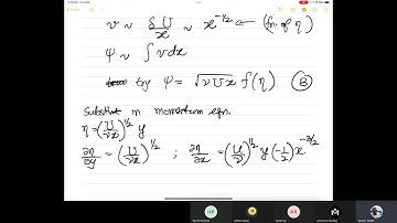 Boundary layer 4 Blasius Solution