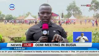 Odm Meeting In Busia Tensions Rise As Odm Splinter Group Stages Rally In Busia