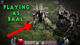 Diablo 2 Resurrected – Playing as Final Boss Baal (Secret Mod Gameplay)