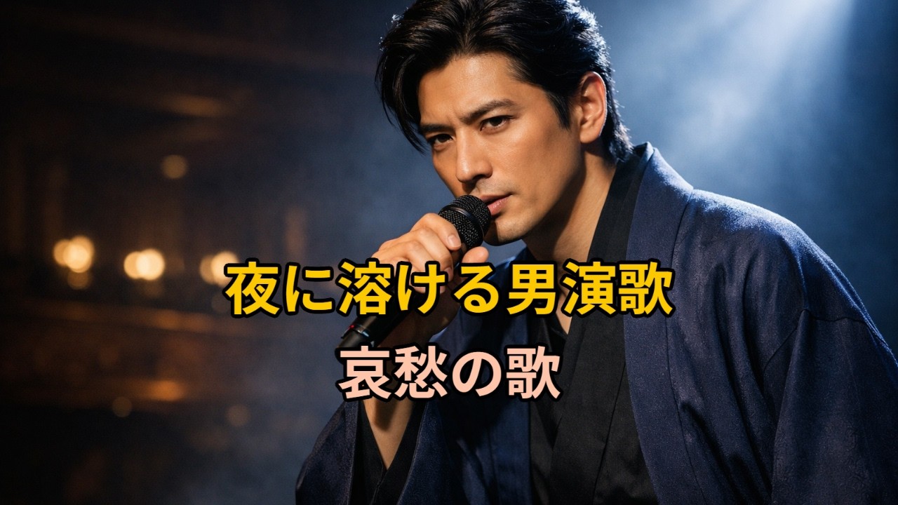 深夜に沁みる男演歌｜孤独を抱く旋律