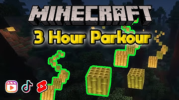 3 hours of relaxing Minecraft parkour (15k Jumps, Reminiscent, Shaders)