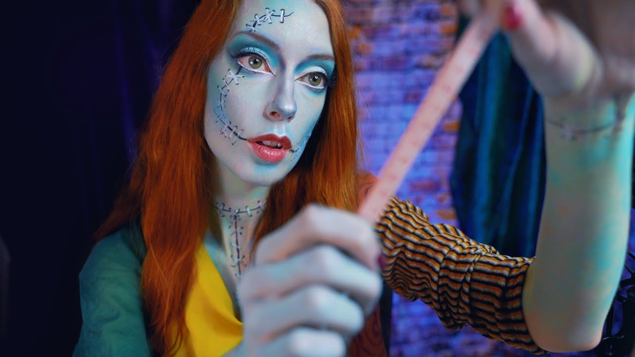 ASMR | Nightmare Before Christmas 🎃 Sally Makes You A Halloween Costume 🧵