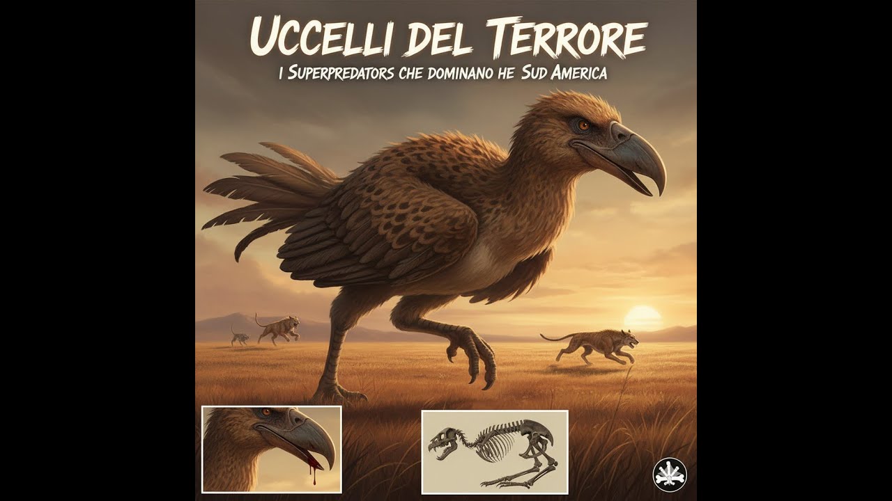 Gli Uccelli del Terrore: I Predatori che dominavano dopo i Dinosauri