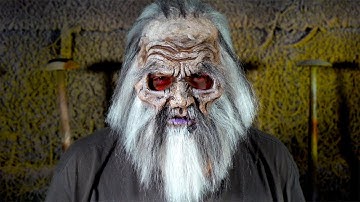 Mask Making Paint & Hair of a Fitted Latex Zombie Mask | Monster Lab