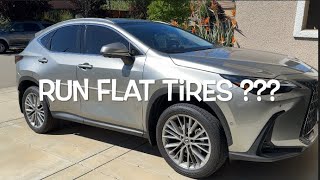 Lexus NX: Can Run Flat tires be repaired ???