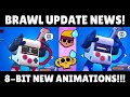 8-BIT NEW ANIMATIONS!!! | New Loading Screen Breakdown! | Brawl Update News! | Brawl Stars