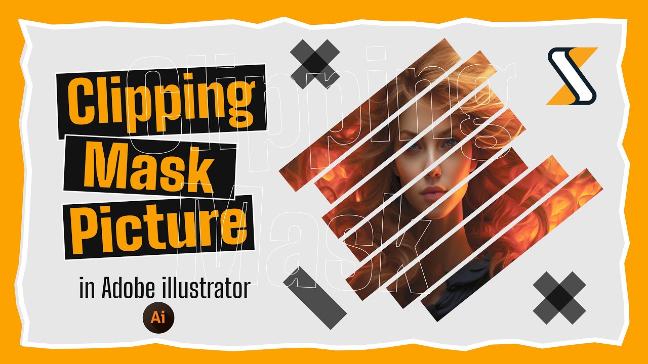 Clipping Mask in Adobe Illustrator | Easy Picture Tutorial - YouTube