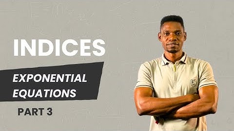 INDICES 3: How to Solve Exponential Equations Fast | Easy Maths Tricks