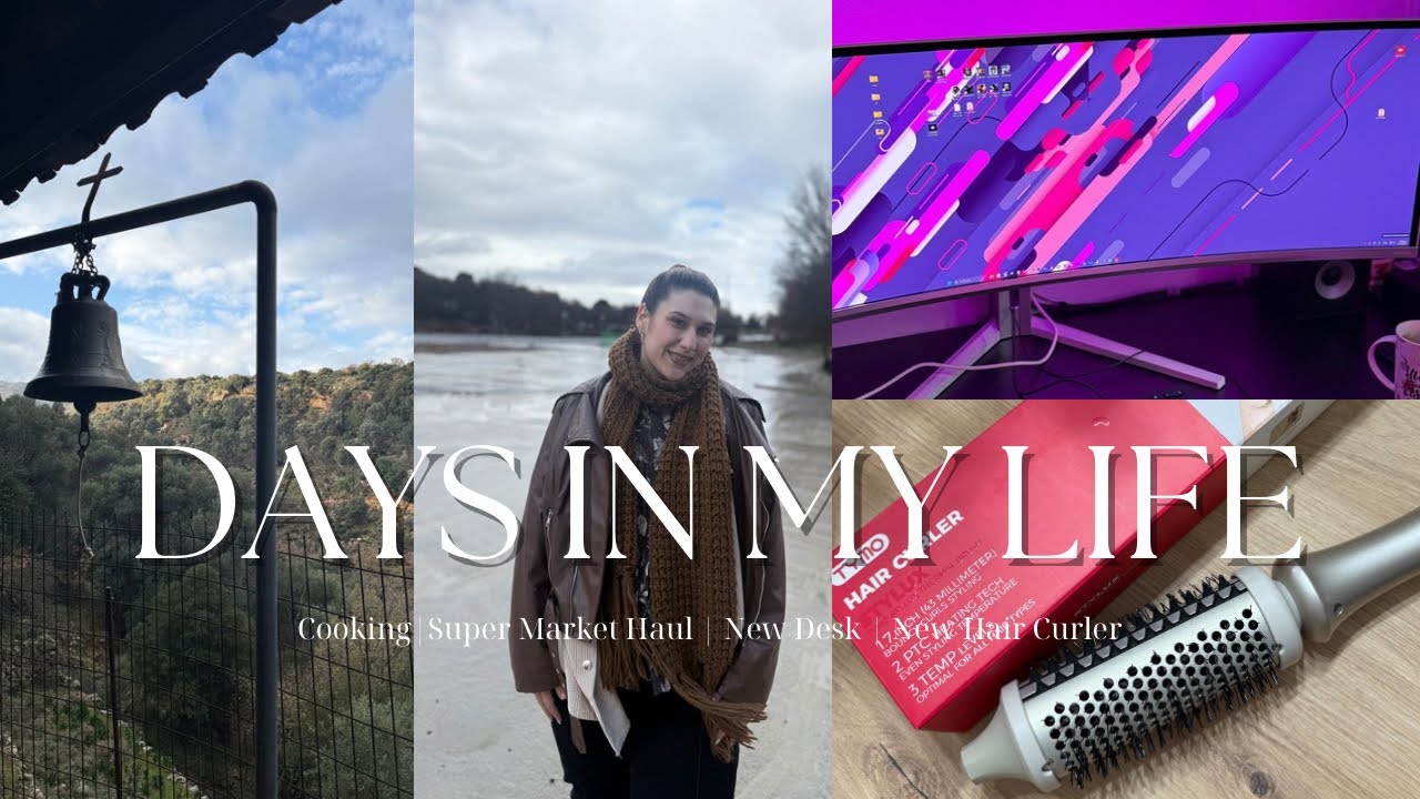 DAYS IN MY LIFE: •ΚΑΘΑΡΙΟΤΗΤΑ | •ΜΑΓΕΙΡΕΜΑ | •S/M HAUL | •Η ΜΕΓΑΛΥΤΕΡΗ ΟΘΟΝΗ Η/Υ & ΝΕΟ ΓΡΑΦΕΙΟ ~ A.B