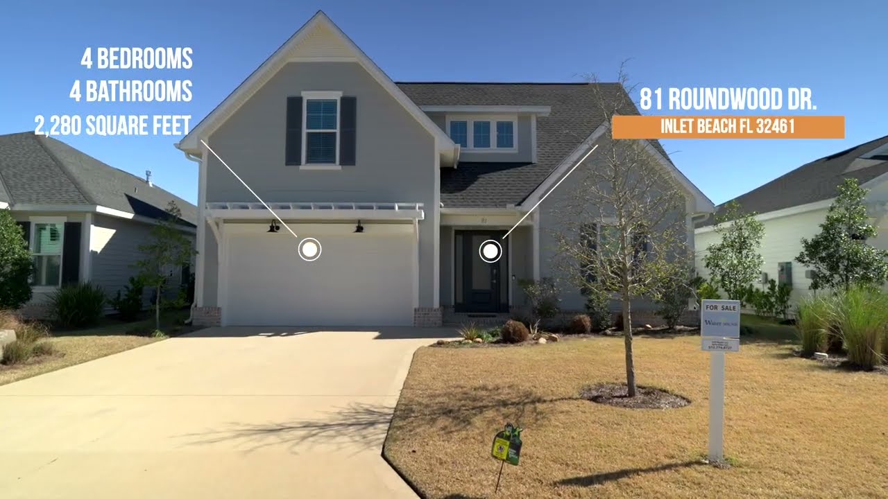 81 Roundwood Dr, Inlet Beach, FL 32461 - Watersound Origins