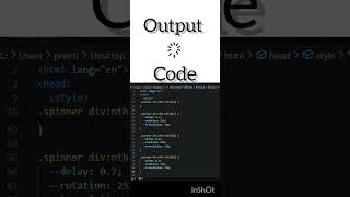 Famous Loading animation in HTML, CSS. part 6 #coding #viral Wealth