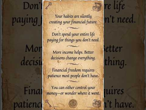 Thumbnail for 5 Money Habits That Build Wealth | Financial Freedom Mindset | #shorts #viral #short #ytshorts
