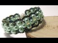 Easy stylish bracelet making with pearls *Diy * Стильный и лёгкий браслет из жемчуга *