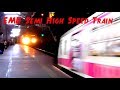 Unbelievable || EMU local train blast at Night ||  लोकल ट्रेन तेज रफ्तार से आते हुए ||