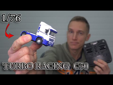 Видео: Самый МАЛЕНЬКИЙ грузовик В МИРЕ на радиоуправлении! Обзор Turbo Racing C50 RC truck 4x4