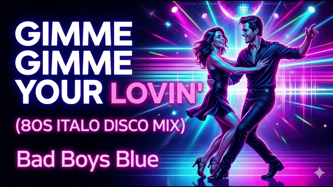 BAD BOYS BLUE - GIMME GIMME YOUR LOVIN (COVER MUSIC DANCE REMIX ITALO VERSION 80's)