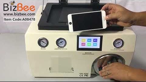 Automatic LCD Laminating and Bubble Removing Machine