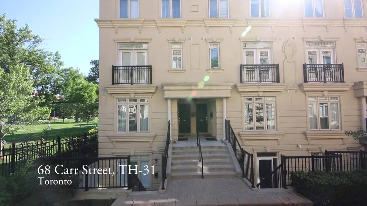 skyline bike 68 Carr Street TH-31, Toronto [Real Estate Video]