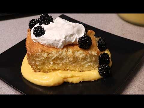 passion fruit tres leches cake