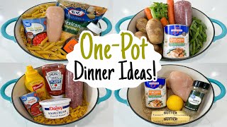5 OnePot Meals | Deliciously SIMPLE Dinner Recipes | Weeknight Meals Made EASY! | Julia Pacheco