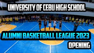 University of Cebu High School Alumni Basketball League 2023 Opening screenshot 5