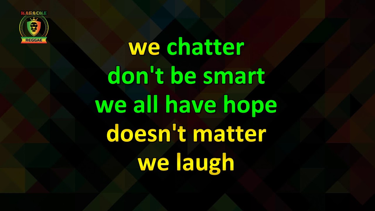 Jimmy Cliff - We All Are One (Karaoke Version)