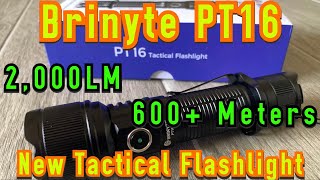 Brinyte PT16 2000 Lumens Tactical Flashlight Overview with Beamshots by PrecisionGroupYT 263 views 9 months ago 21 minutes