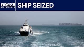 Ship seized near Strait of Hormuz, brought toward Iran