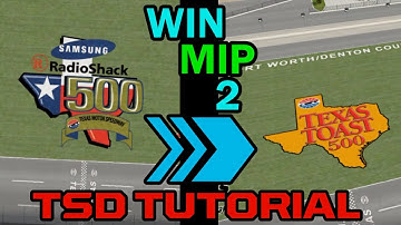 NR2003 and WinMip | TSD Tutorial