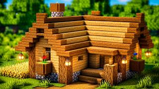 Minecraft: How to Build a Small Wooden Survival House