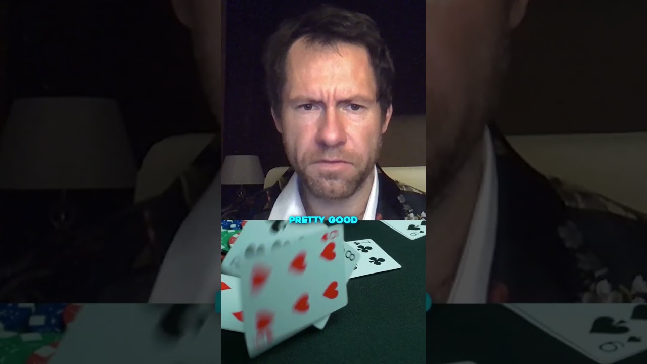 Being a poker player is not as it appears... What do you think of my reasoning.