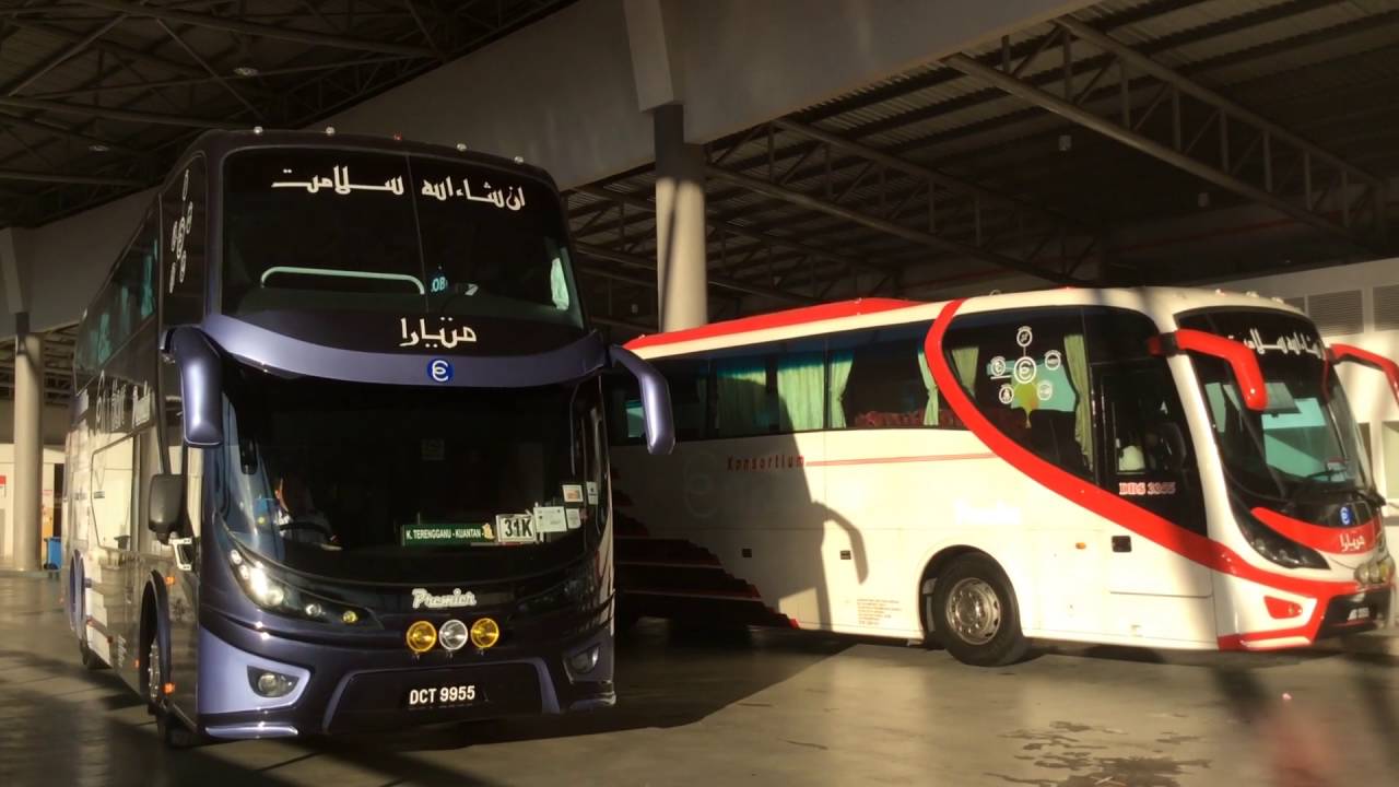 Konsortium E Mutiara Sunset Arrival At Terminal Kuantan Sentral Youtube