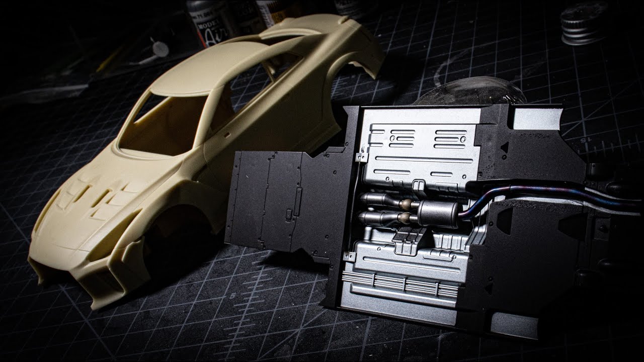 Part 1 Chassis: Hobby Design HD03-0602 Nissan GTR R35 Top Secret Japan ...