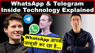 WhatsApp आपकी जासूसी कर रहा है? | WhatsApp & Telegram Inside Technology Explained | Gaurav Kaushal screenshot 5