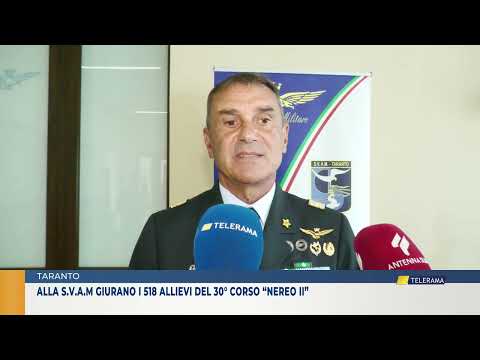 Video TARANTOALLA S.V.A.M GIURANO I 518 ALLIEVI DEL 30° CORSO NEREO II
