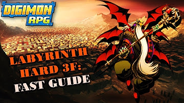 Digimon RPG Online - Fast Guide to Labyrinth Hard 3F (ENG SUB)
