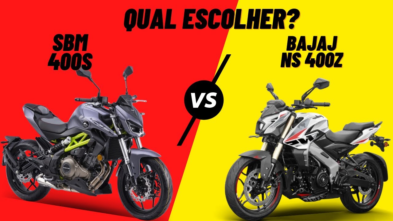 SBM 400S vs Bajaj NS 400Z Qual a MELHOR?