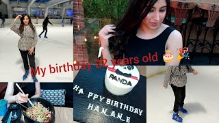 My Birthday 22 Years Old أول مرة نجرب الباتيناج Patinoire Mega Mall Film Cinéma Megarama