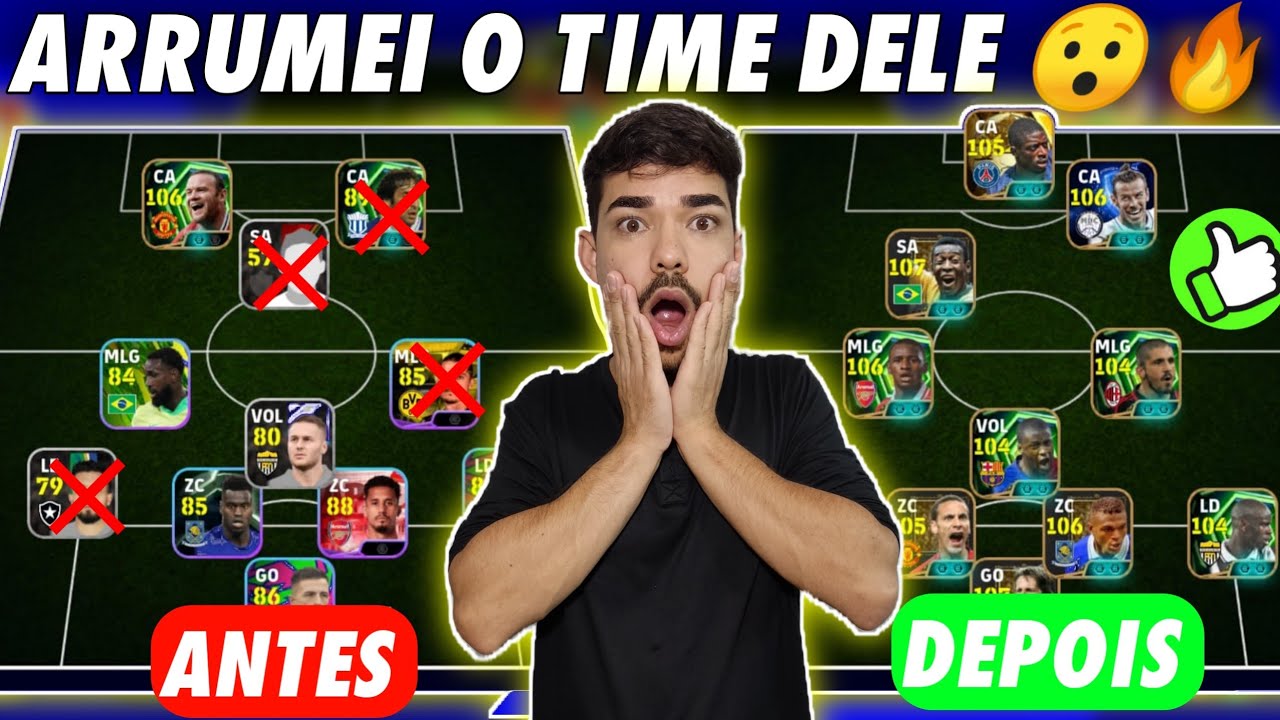 DEIXEI O TIME DO INSCRITO ABSURDO NO eFootball 2026 Mobile #ATI ep.7