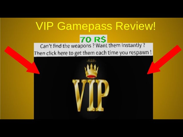 Vip Gamepass Review Roblox Survive And Kill The Killers In Area