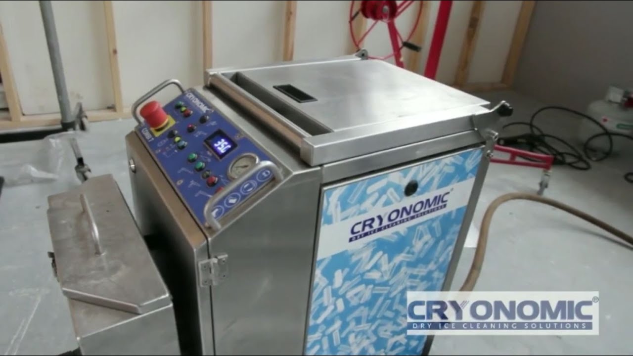 Avantajele Sablări Mixte cu Gheață Carbonică plus Material Abraziv • CRYONOMIC COB71 • HD Cleaners