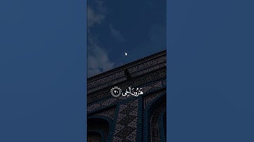 قَالَ رَبِّ اشْرَحْ لِي صَدْرِي -  أحمد خضر - سورة طه ||  #قرأن #حالات_واتس