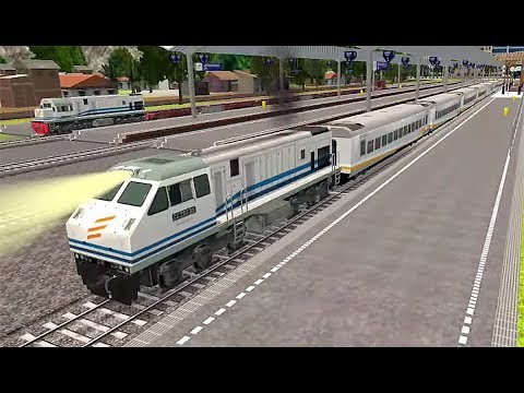 Indonesian Train Simulator - U20C Gajayana Dari Cirebon ke 