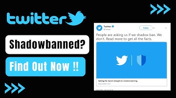 How To Know If You Are Shadowbanned On Twitter !
