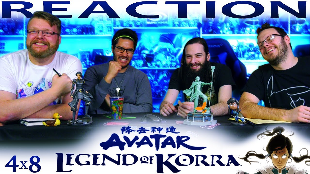 blind wave my hero academia Legend of Korra 4x8 REACTION!!