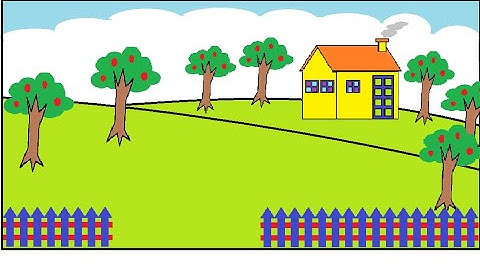 Luyện tập Tin học lớp 3 cùng IC3 Spark: Chủ đề 16_Vẽ khu vườn